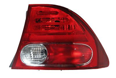 06-08 civic tail light brake lamp assembly rear passenger side right rh