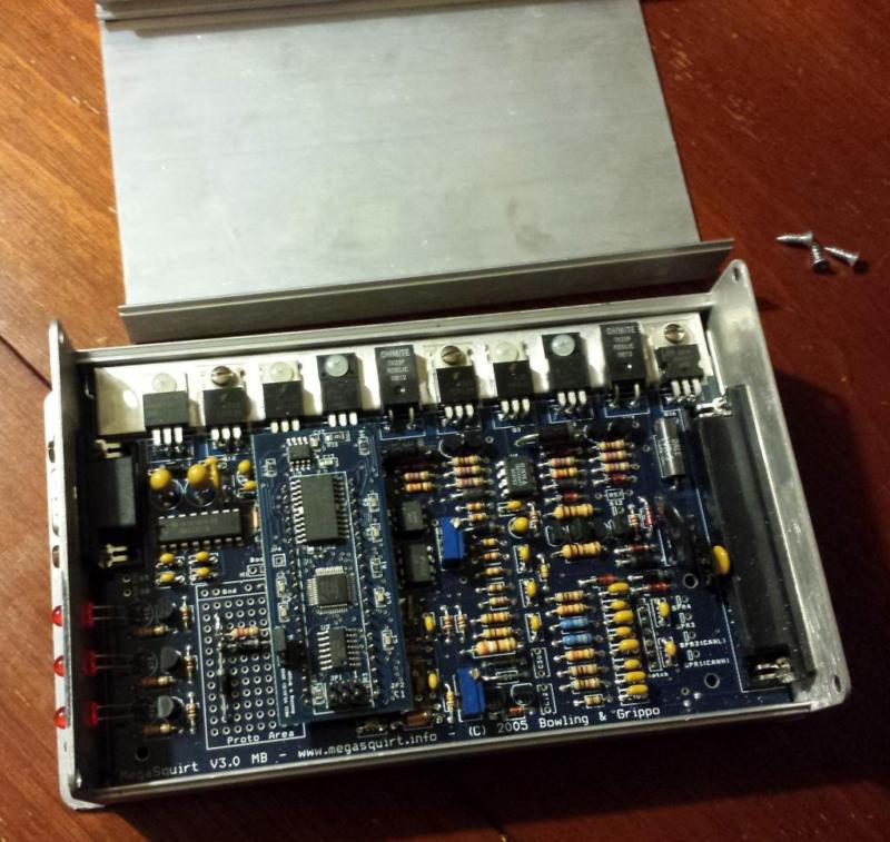 Megasquirt-ii 2 pcb3 standalone engine management ecu assembled w/ 4 bar map