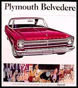 1965 plymouth belvedere dlx brochure, satellite, huge