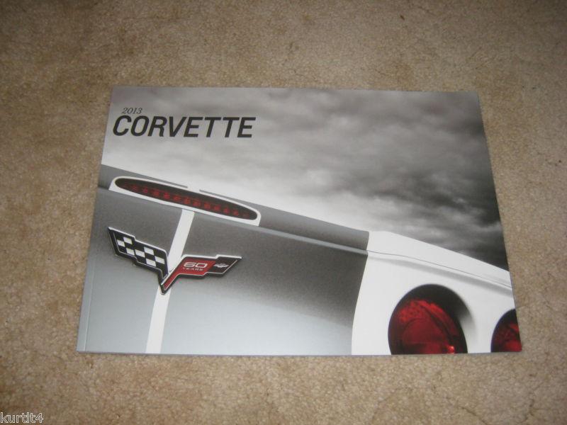 2013 chevrolet corvette z06 zr1 grand sport 427 60th sales brochure literature