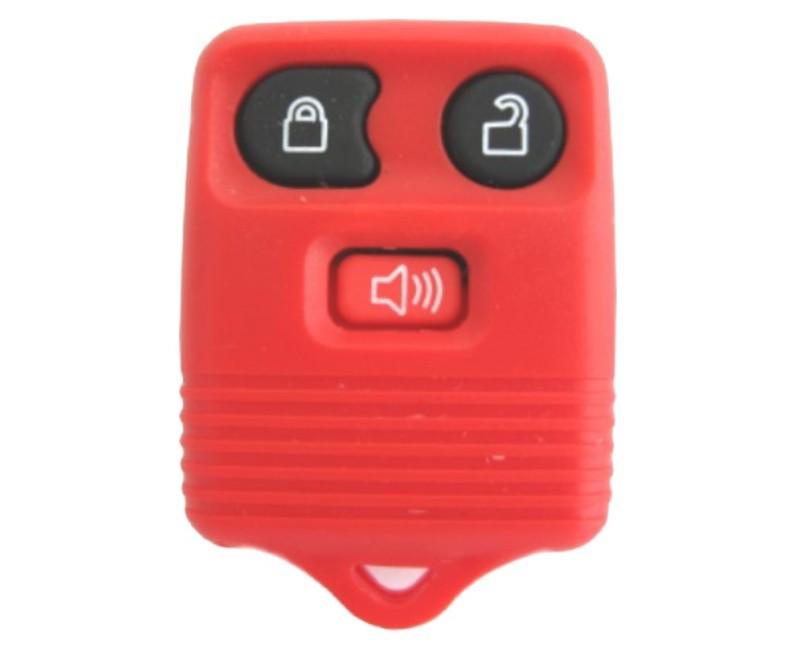 New red ford 3 button keyless entry remote key fob transmitter alarm clicker 