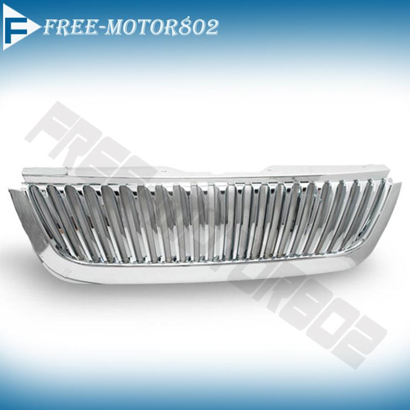 For 02-05 ford explorer 4dr performance vertical grille chrome new