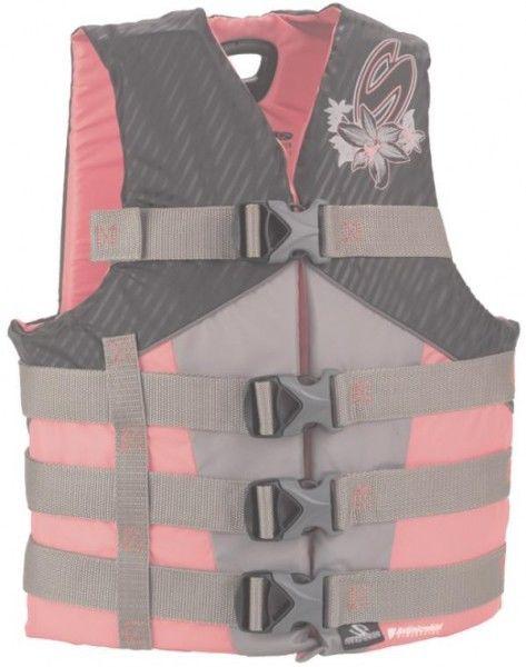 Stearns womens infinity vest 2x/3x- pink 2000003948