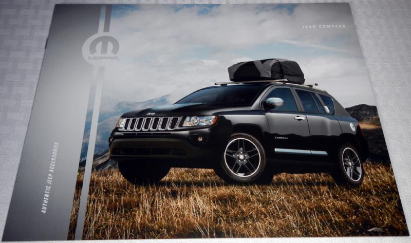 Brand new 2013 jeep compass accessories brochure