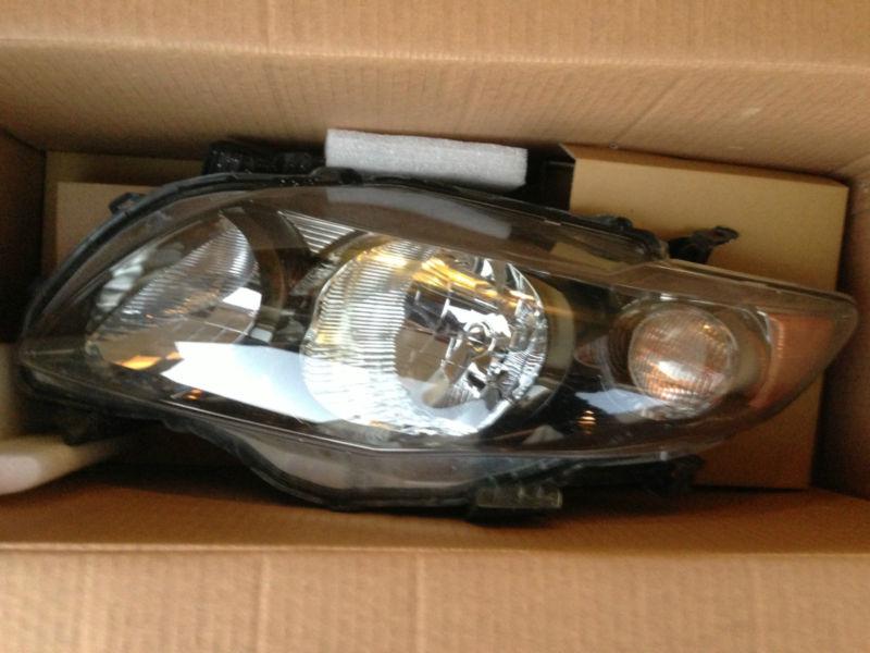 2009 2010 toyota corolla left driver headlight headlamp oem original usa s xlr