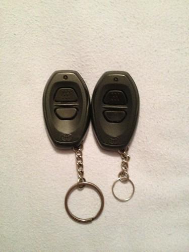 Toyota key fobs