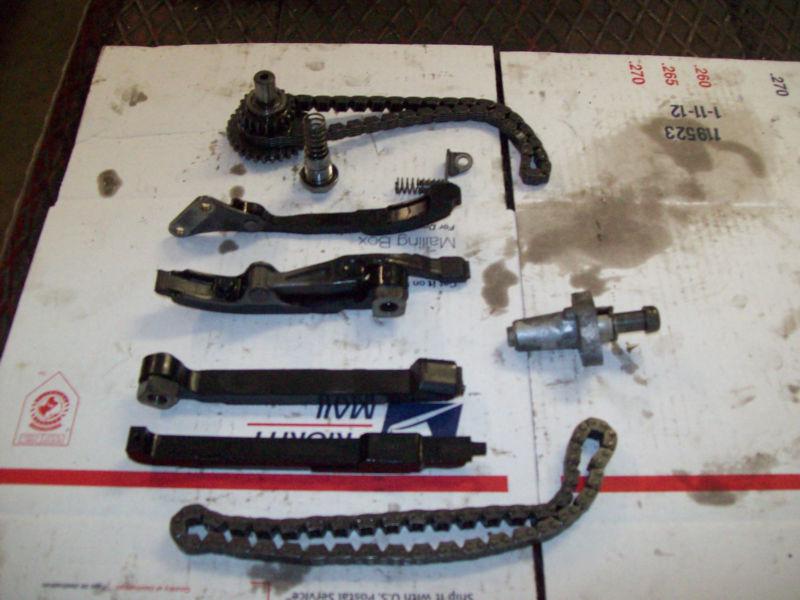 1986 kawasaki vn 750 vulcan rear cam chain's - guides - slack adjusters vn750