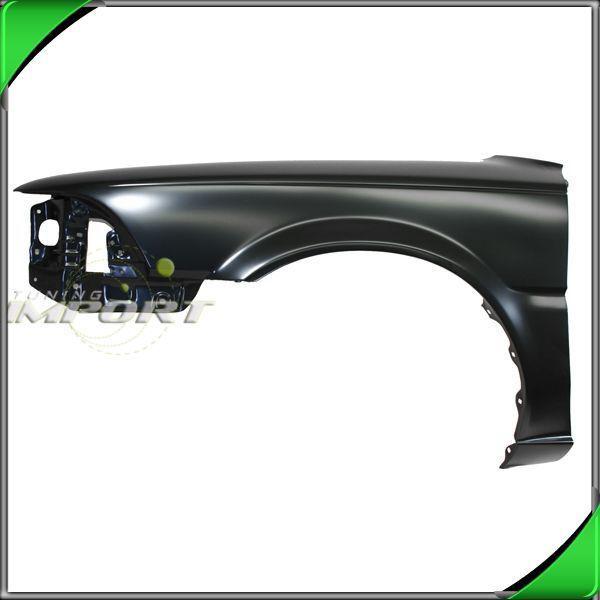 1988-1992 toyota corolla left front fender primed black steel replacement lh new