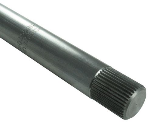 Steering shaft, 3/4-36 splined, stainless steel, 11.25&#034; long, 7/8&#034; spline length