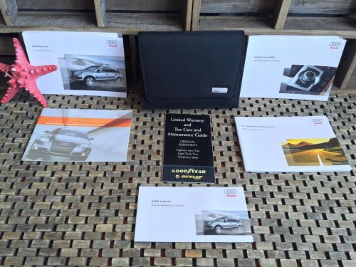 2008 audi q7 owners manual + navigation book mint mint ((buy oem))