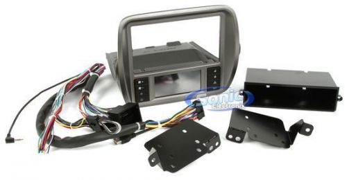 New scosche gm5201ab single/double din dash install kit for 2010-13 chevy camaro