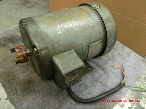 Baldor 2 hp electric motor 220 230 240 v. volt 3 ph 1725 rpm very silent nice