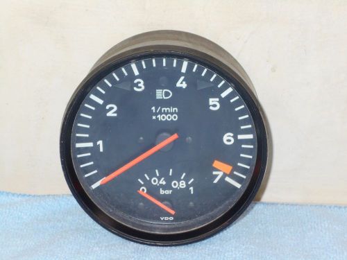 Porsche 930 turbo tachometer / boost guage