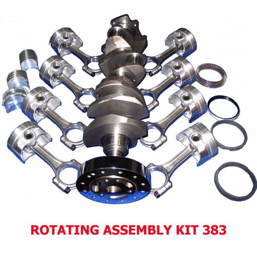 Sgi assembling kits, balanced 383 kit, 1-pc rear seal for later sbc block