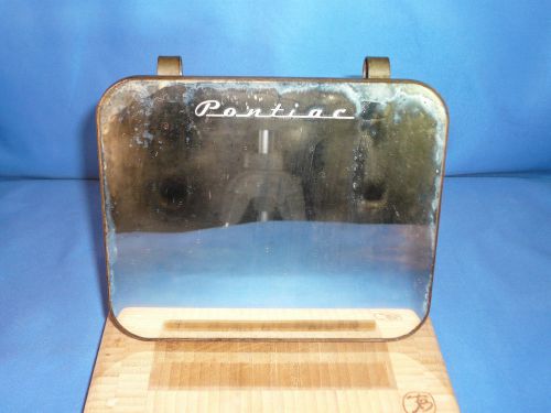 Vintage 1940&#039;s-1950&#039;s  pontiac vanity sun-visor mirror clip-on