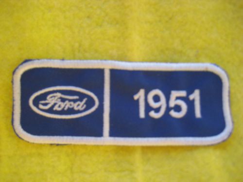 Ford 1951  patch 4 1/8&#034;x 1 5/8&#034;