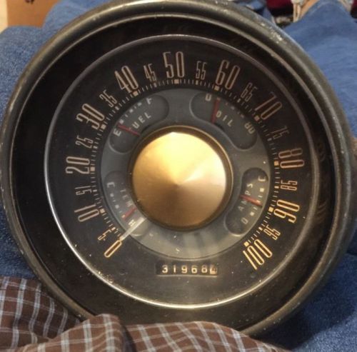 1951 ford speedometer gauge panel