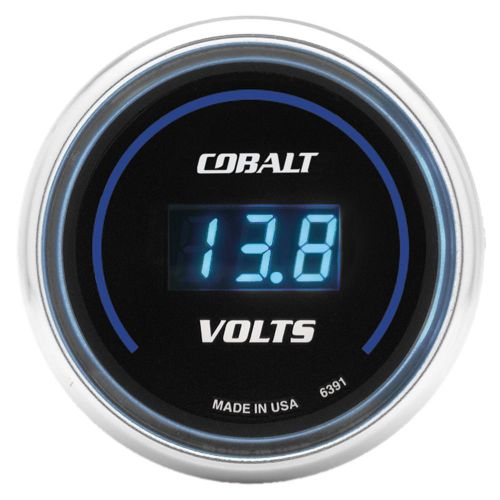 Auto meter 6391 cobalt; digital voltmeter gauge