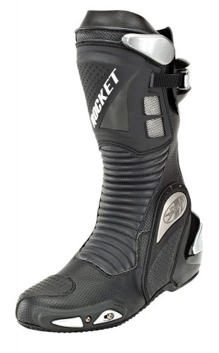 Joe rocket 9.5 black speedmaster 3.0 motorcycle boots