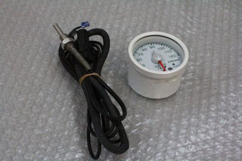 Jdm greddy smi 60mm temp gauge white meter sensor vacuum psi led trust