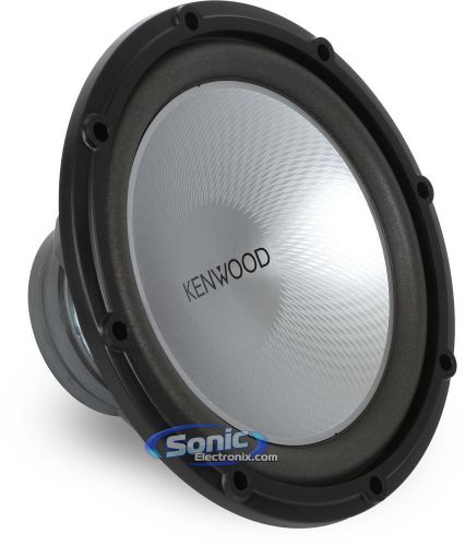 New! kenwood kfc-w12dvc 1000w 12&#034; dual 4 ohm performance car subwoofer car audio