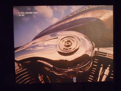 2005 harley davidson flstfse screamin&#039; eagle fat boy brochure