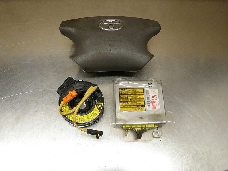 2002 2003 toyota camry drivers air bag set w/ computer 0801580