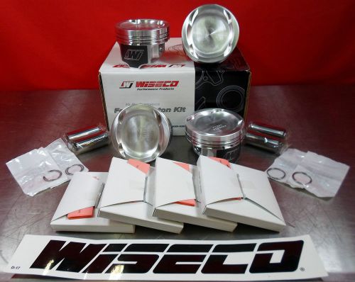 Manley h-beam rods 14025-4 wiseco pistons k545m84 acura honda b20 vtec