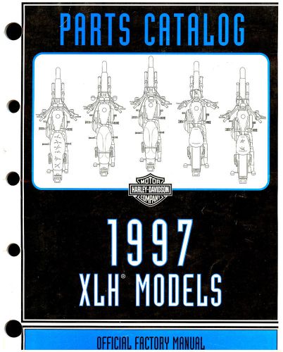 1997 harley-davidson xlh sportster parts catalog manual -xlh883-xl1200-sportster