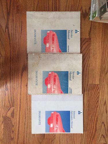 1997 mitsubishi diamante factory service manual 2 volume set