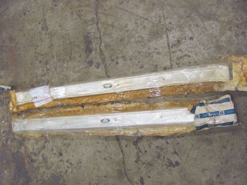 Nos 65-70 chevy impala caprice 2 door door sill scuff plates ss 427 4474766