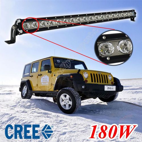 Ultra slim 30inch cree led light bar offroad 4wd boat ute driving atv single row