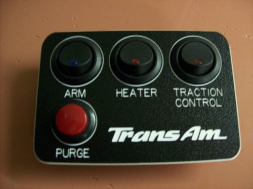 97-02 trans am traction control console mounted nitrous oxide control panel