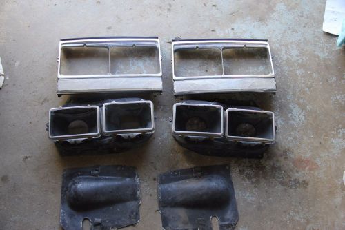 Sell Volvo 240 260 Quad Headlight Dual Square 242 244 245 262 264 Kit ...