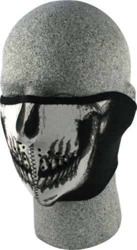 Zanheadgear neoprene half mask skull face - wnfm002h