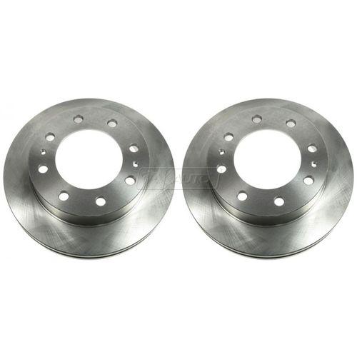 Front brake rotors pair set of 2 kit for gmc chevy express van pickup truck