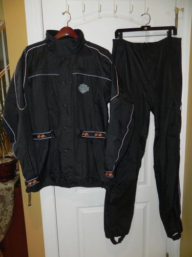 Harley davidson rain suit - l