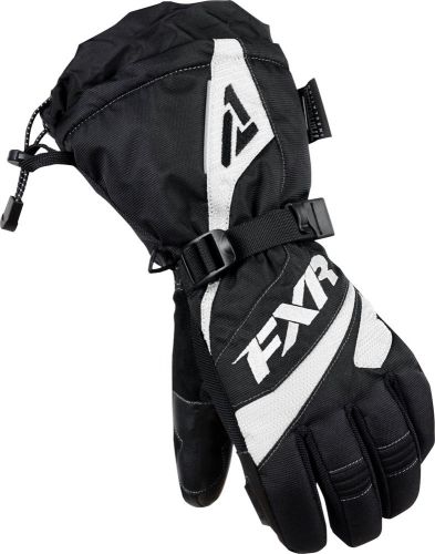 Fxr fusion womans gloves black/white