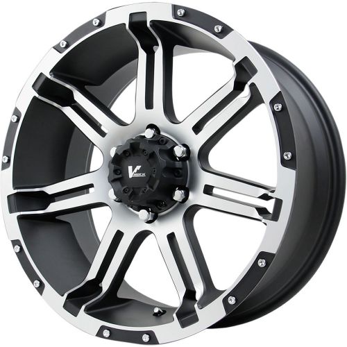 17x9 machined black v-rock overdrive 5x5.5 +20 rims terra grappler g2 tires