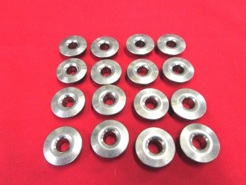 New  set of 16 xceldyne coated  titanium  retainers1.177 od