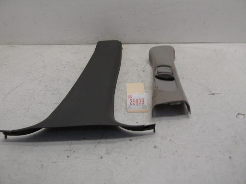 00 01 02 lincoln ls right passenger center pillar seat belt interior trim cover