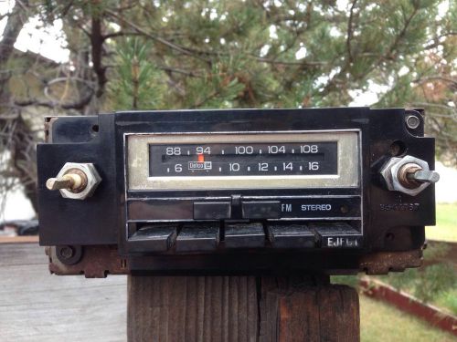 Delco am fm 8 track radio corvette  78-82 working