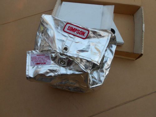 New simpson aluminized drag chute pack w/aluminum mount-gasser-dragster-nhra-nos