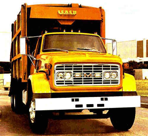 1976 gmc series 7500 conventional truck brochure -gmc 7500  conventional truck