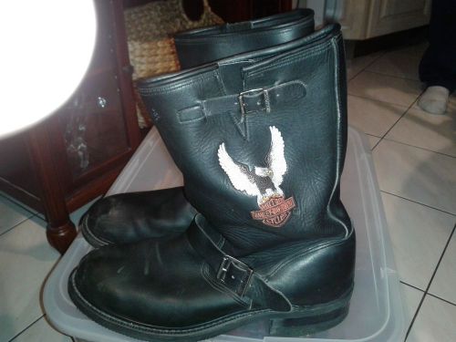 Vtg. mens harley boots 11.5.  #91019 (no reserve)