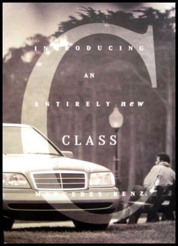 1994 mercedes-benz c class prestige brochure 220 280 94