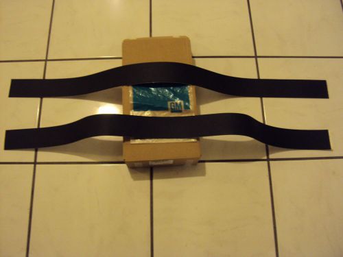 Gm fuel gas tank strap insulator anti squeak pads nos