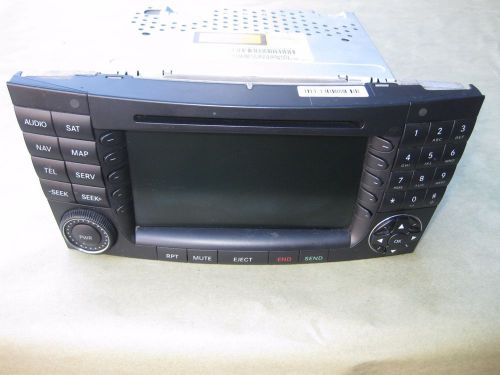 2005 mercedes e class a2118204397 radio stereo navigation gps oem