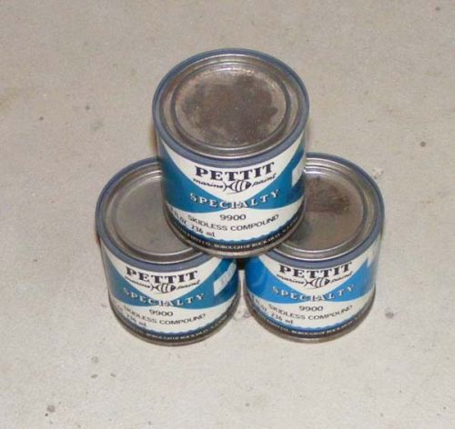 A663 3 cans pettit specialty 9900 skidless compound nos