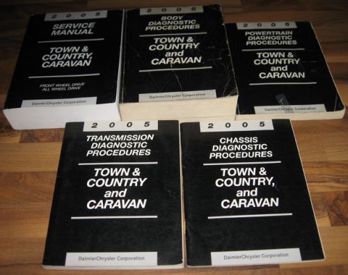 2005 dodge caravan_chrysler town &amp; country service &amp; diagnostic manual set (5)